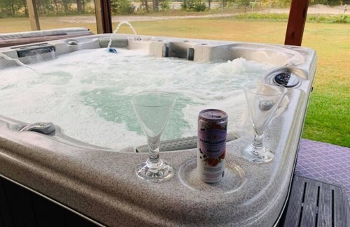 Ham Lake Condo | City country, small Lake view, hot tub, game room fire place & lots of extras!