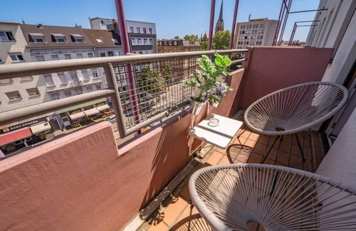 Mannheim City Centre Apartment | City Suite 5 Min to HBF
