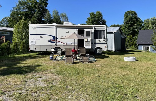 Penetanguishene House | Class A motor home on large lot