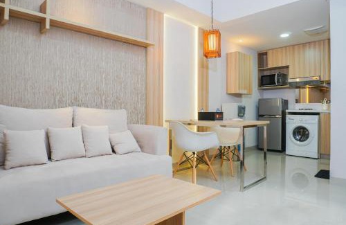 Cikarang Apartment | Clean and Elegant 1BR at The Oasis Apartment By Travelio