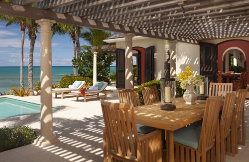Long Island Villa | CLICK CONTACT MANAGER - SPECIAL RATES CERTAIN WEEKS - 7 bedroom beachfront Estate Villa