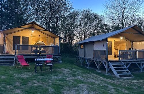 Saint-Ouen-des-Besaces Other | Clos des Monts Tente Lodge Safari J