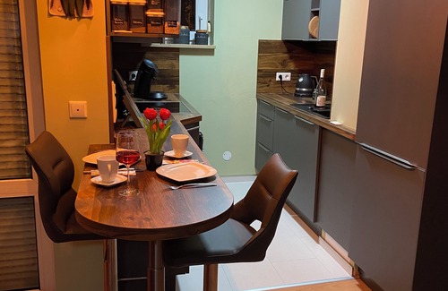 Schoenefeld Apartment | Close to BER/Adlershof airport in a quiet location; freeway transportation;