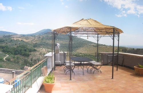 Cori House | Close to Rome and beach. Great panoramic view in old town. Large roof terrace