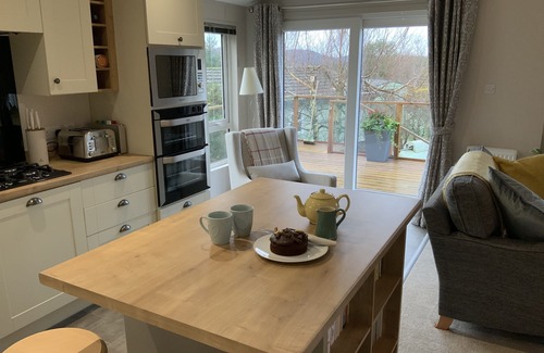 Rockcliffe House | Clouded Yellow - beautiful modern lodge, Kippford