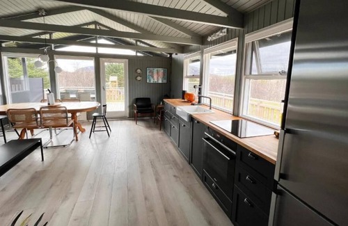 Selfoss Cottage | Cottage w/ two bedrooms, hot tub and a playground