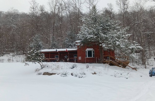 Nettie Cabin | Coal Siding Cabin on the Cherry River. Family and pet friendly!