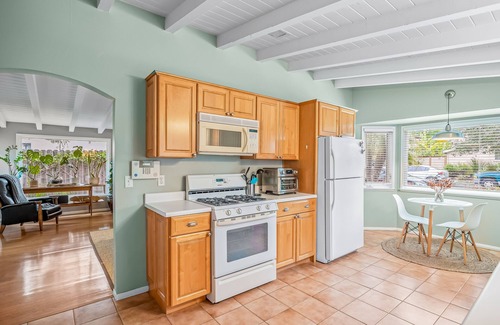 West Mesa House | Coastal bungalow with fenced yard & private outdoor living - 2 blocks from beach
