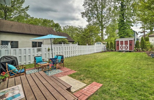 Chesapeake Beach House | Coastal Pet-Friendly Cottage Less Than half Mi to Beaches