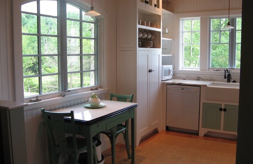 Newcastle Cottage | Coastal Village Cottage on Damariscotta Lake- Custom Built One of a Kind Cottage