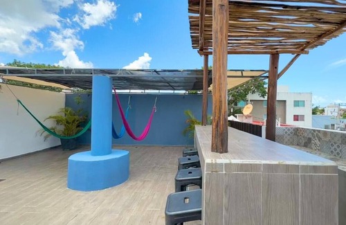 Downtown Cancun Apartment | ♥Coco 5♥ Studio 1 bedroom, Wi-Fi, A/C and rooftop