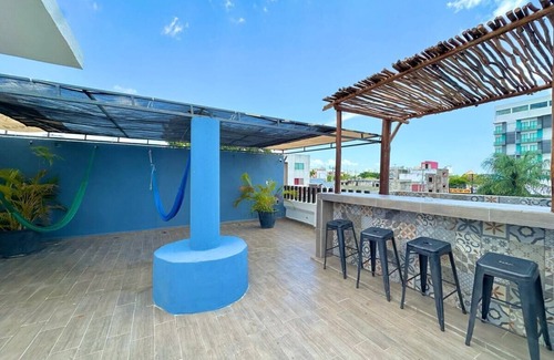 Downtown Cancun Apartment | ♥Coco 5♥ Studio 1 bedroom, Wi-Fi, A/C and rooftop
