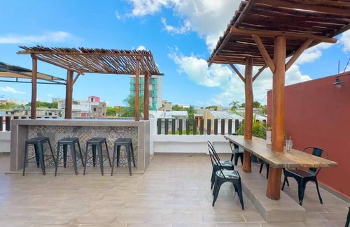 Downtown Cancun Apartment | ♥Coco 5♥ Studio 1 bedroom, Wi-Fi, A/C and rooftop