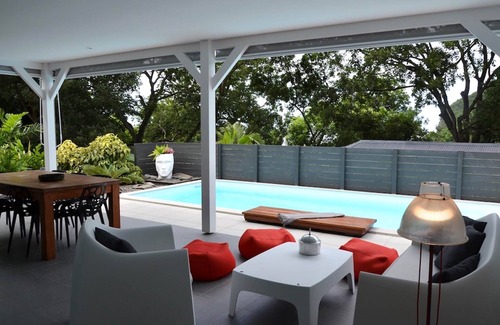 Deshaies Villa | Coco Cannelle Villa 4 bedrooms with private pool (In the heart of the village of Deshaies)