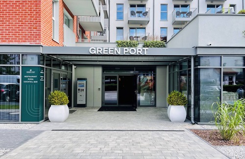 Kolobrzeg Apartment | Colberg Podczele Pink&Blue 1-bedroom apartment with swimming pools,saunas,gym