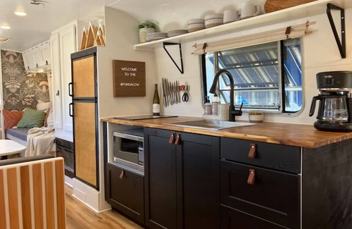 Sequim House | Combined Sequim · Spacious Farmhouse & Vintage Trailer on 5 Acres