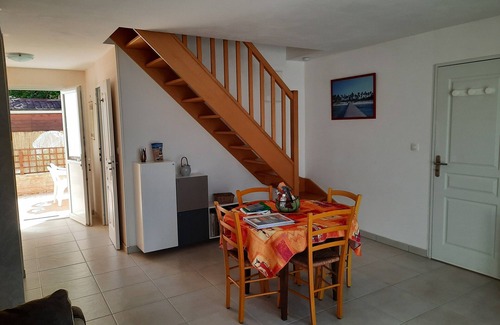 Saint-Michel-Chef-Chef House | Comfortable house for 2 people, 40 m from the beach, room with SEA VIEW