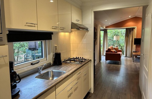 Hooghalen House | Comfortable chalet with 3 bedrooms, kitchen, WiFi, TV, and terrace.