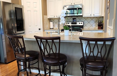 Alden Bridge House | Comfortable, spacious townhome on quiet street. Master on main. Pet friendly!