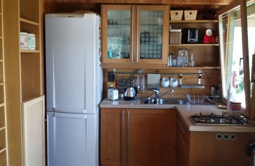 Rocchetta Nervina Ski Chalet | Comfortable wooden tiny house with private pool in an olive grove.
