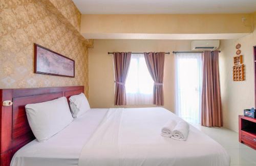 Depok Apartment | Comfy Studio at Park View Condominium Apartment By Travelio