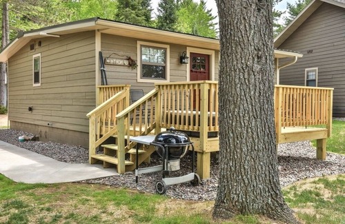 St Germain Cabin | COMING MAY 2026 – COMPLETELY REMODELED 2BD, 1BA LAKEFRONT CABIN ON LOST LAKE