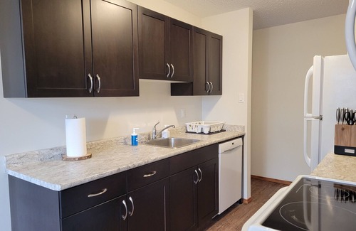 West Edmonton Apartment | COMMONWEALTH Stadium✅️ROGERS Place✅️EXPO Centre✅️King, 2 twins+ beds✅️