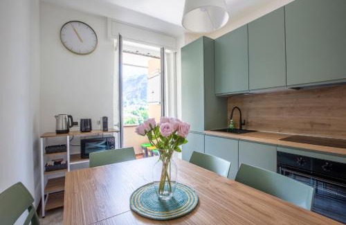Lecco Apartment | Como Lake, 6 Posti, Vista Monti, Clima e Garage