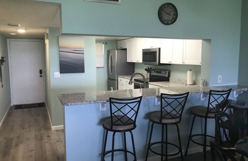 Cocoa Beach Condo | COMPLETELY REMODELED in 2020 Direct Oceanfront View 1st Floor Condo