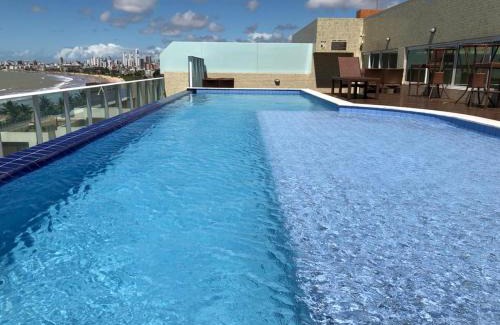 Cabedelo Apartment | Confortável Flat com vista parcial do mar de Intermares