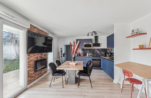 Meyzieu Centre Apartment | Confort et Calme à 5min de Groupama Stadium, Lyon