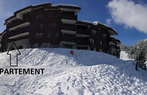 Les Avanchers-Valmorel Apartment | Contemporary chalet" apartment 2bed, 4p, Valmorel Planchamp, ski in ski out