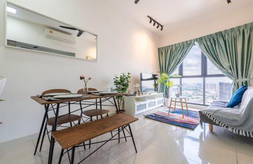 Pudu Apartment | Continew 1BR High TRX Mall King Bed 100Mbps Wi-Fi
