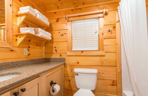 Bryan Cabin | Convenient Stay, Superb Location! Full Kitchen, Outdoor Pool, Pets are Allowed!