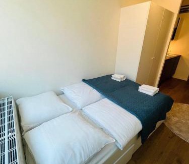 København NV Apartment | Copenhagen Studio with Double Bed and Kitchen