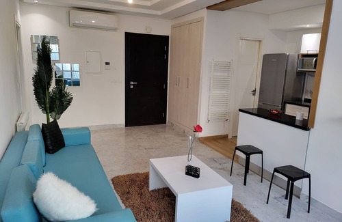Cite La Gazelle Apartment | Coquet Appartement S+1 Très Haut Standing au RDC Avec Jardin