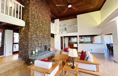 Princeville House | Coral Hale 5br 3ba Luxury Home, AC, Hot Tub and Stunning Views