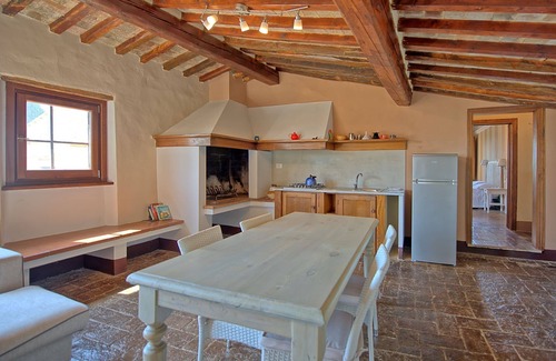 Montespertoli Other | Cosy apartment for 2 guests with WIFI, pool, A/C and panoramic view