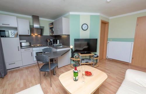 Stangerode Apartment | Cosy apartment for 2 guests with WIFI, TV and patio