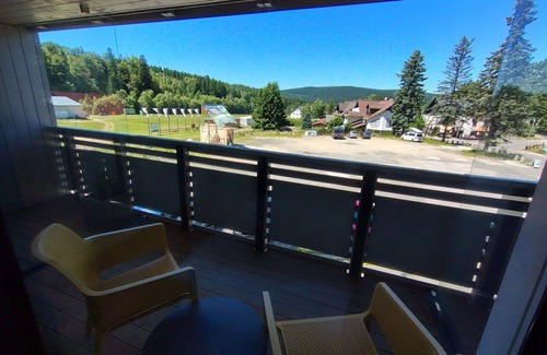 Harrachov Apartment | Cosy apartment for 3 people with WIFI, TV, balcony and panoramic view