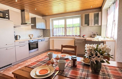 Eisenbach Apartment | Cosy apartment for 3 guests with WIFI, TV, patio, pets allowed and parking