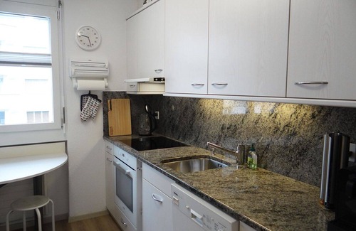 Engelberg Apartment | Cosy apartment for 4 guests with WIFI, TV, balcony and pets allowed