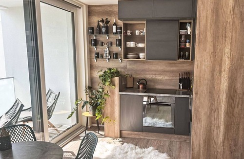 Vrchlabi Apartment | Cosy apartment for 4 guests with WIFI, TV, balcony and parking