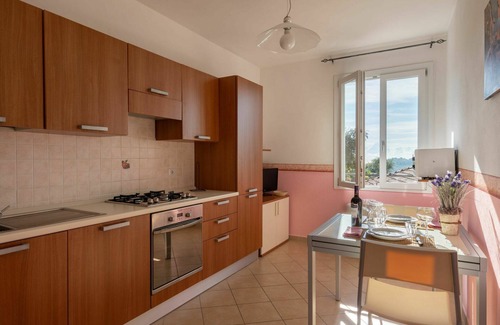 Pietrabruna Apartment | Cosy apartment for 18 people with WIFI, private pool, TV, patio, panoramic view and parking