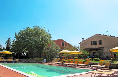 Lajatico Villa | Cosy apartment in villa for 4 people with WIFI, pool, TV and patio