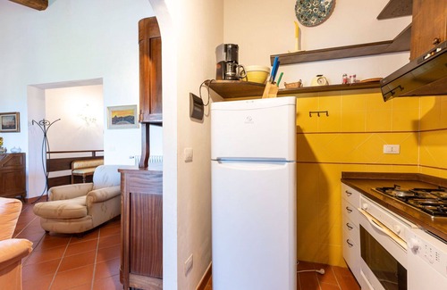 Poderi Villa | Cosy apartment in villa with private pool, hot tub, WIFI, TV, patio, pets allowed and panoramic .