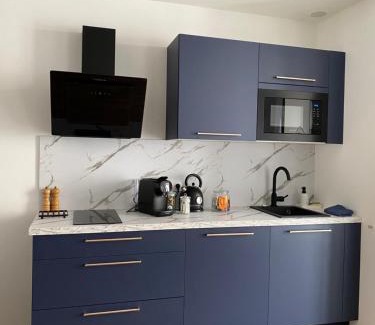 Veauche Apartment | Cosy Appart’ & spa - Appartement privatif - baignoire balnéothérapie