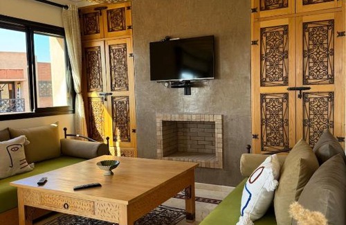 Palmeraie Apartment | Cosy Appartement Avec Piscine, Terrain tennis et loisirs