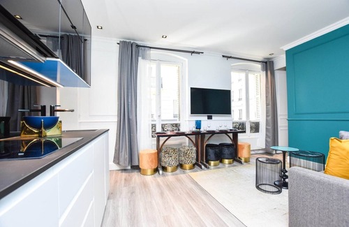 Quartier du Faubourg-Montmartre Apartment | Cosy appt - Grands boulevards/MusÃ©e GrÃ©vin
