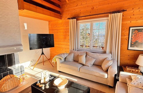 Randogne Ski Chalet | Cosy chalet with sublime view in Crans Montana
